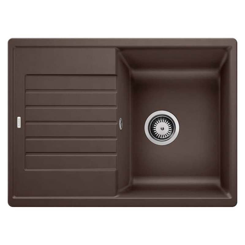Мойка ZIA 45 S Compact SILGRANIT (мпс./врезная) кофе BLANCO (524730) Мойка ZIA 45 S Compact SILGRANIT (мпс./врезная) кофе BLANCO (524730)