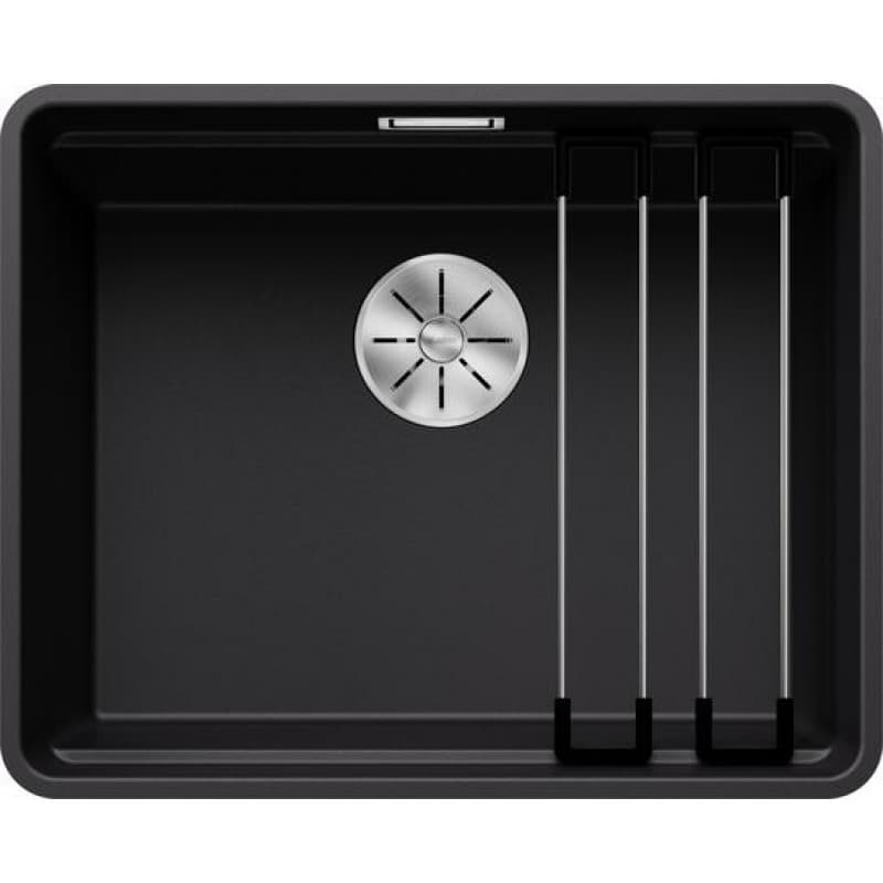 Мойка ETAGON 500-F SILGRANIT (в уровень) черный BLANCO (526349)