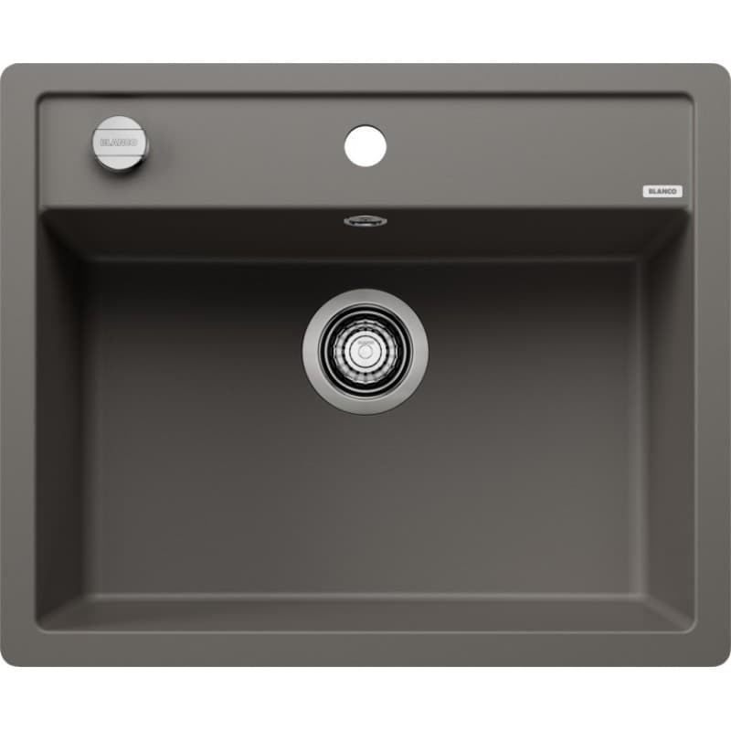Мойка DALAGO 6-F SILGRANIT (в уровень) вулканический серый BLANCO (527247)