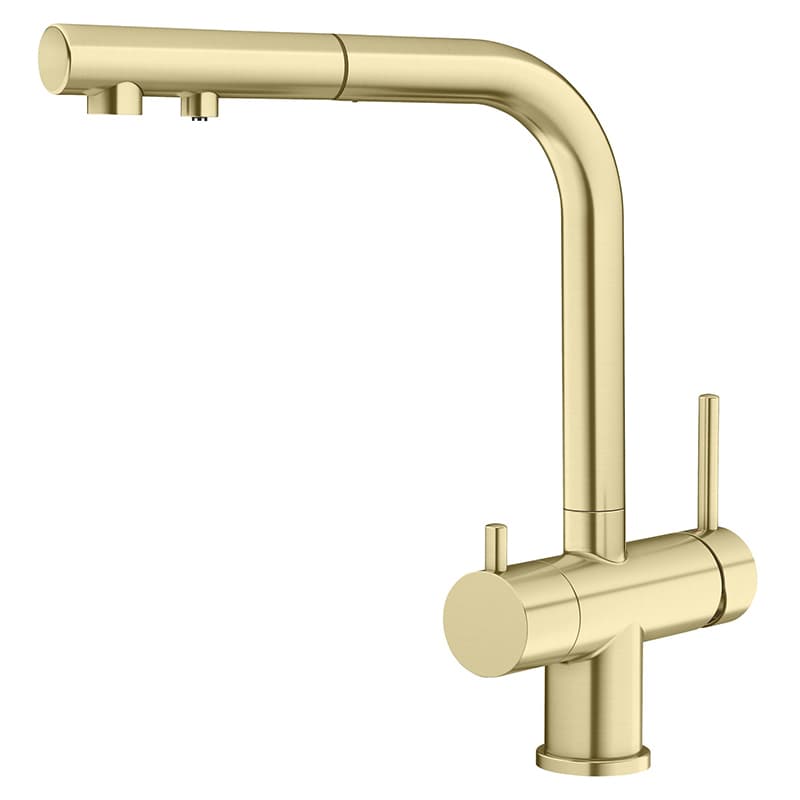 Змішувач FONTAS-S II satin gold (в/ш) BLANCO (526694)