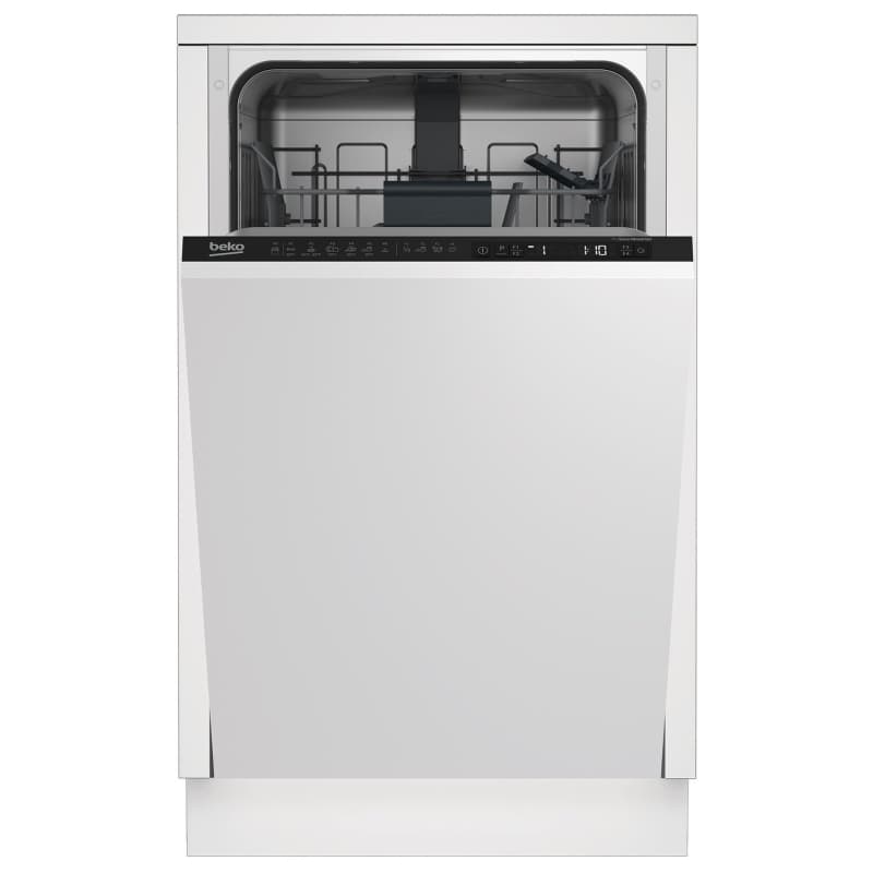 Посудомийна машина вбудовувана 45см біла DIS26022 Beko