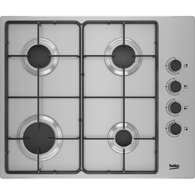 Варочная поверхность газовая нерж. сталь HIGG64123SX Beko Варочная поверхность газовая нерж. сталь HIGG64123SX Beko