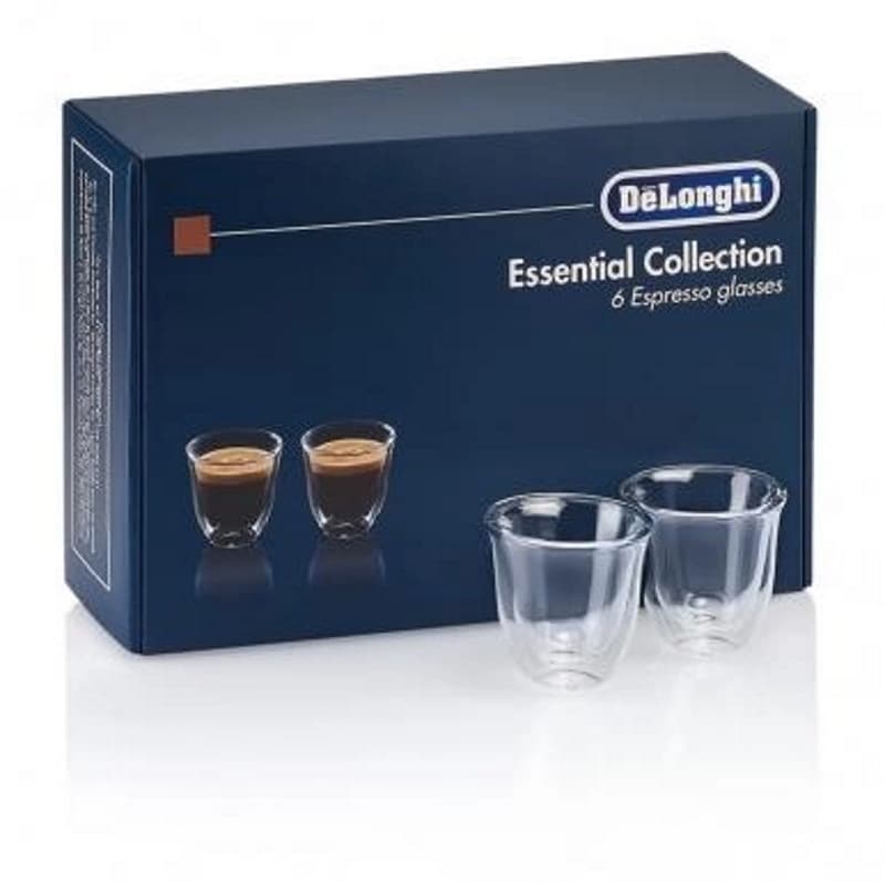 Набір склянок DLSC300 ESPRESSO (6 шт) 60 ML DeLonghi Набір склянок DLSC300 ESPRESSO (6 шт) 60 ML DeLonghi
