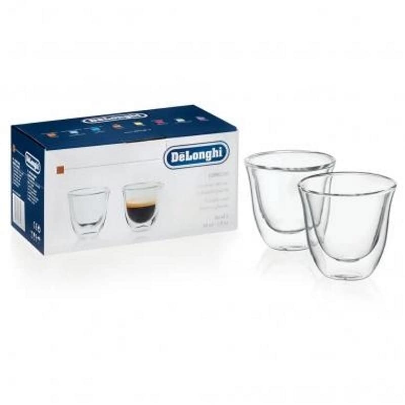 Набір склянок ESPRESSO (2 шт) 60 ML DeLonghi Набір склянок ESPRESSO (2 шт) 60 ML DeLonghi