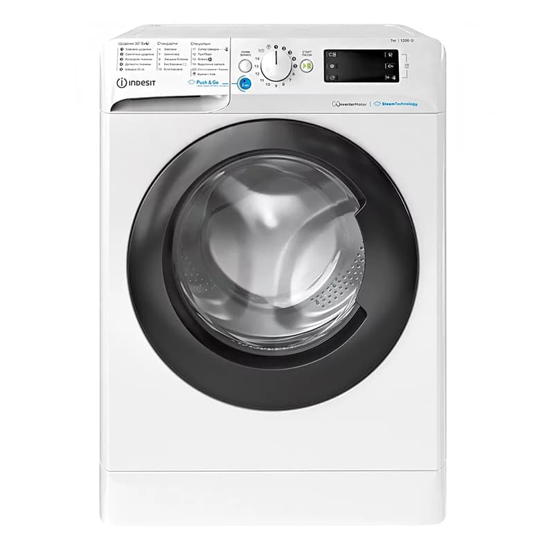 Стиральная фронтальная машина BWSE71293XWBVUA белая Indesit Стиральная фронтальная машина BWSE71293XWBVUA белая Indesit