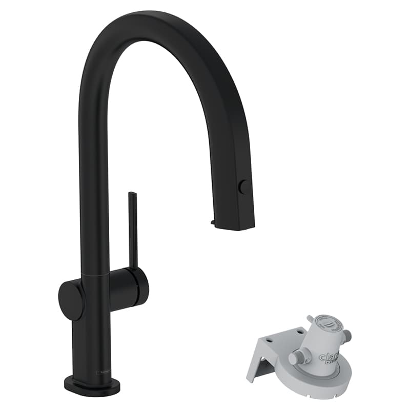 Смеситель для кухни Aqittura M91 FilterSystem 210 (в/ш) черный матовый Hansgrohe (76803670) Смеситель для кухни Aqittura M91 FilterSystem 210 (в/ш) черный матовый Hansgrohe (76803670)