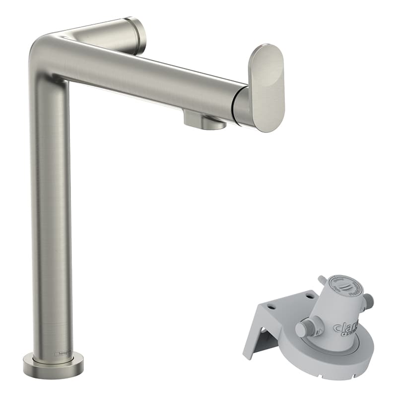 Смеситель для кухни Aqittura M91 FilterSystem 240 под сталь Hansgrohe (76804800) Смеситель для кухни Aqittura M91 FilterSystem 240 под сталь Hansgrohe (76804800)