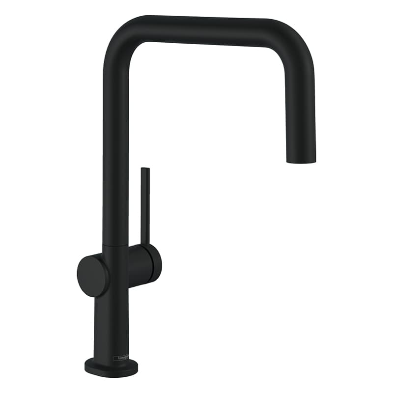 Смеситель для кухни Talis M54 KMU220 черный матовый Hansgrohe (72806670)