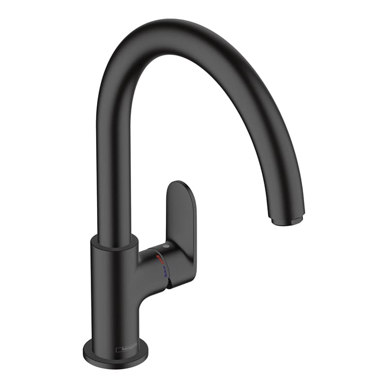 Смеситель для кухни Vernis Blend M35 KM260 черный матовый Hansgrohe (71870670) Смеситель для кухни Vernis Blend M35 KM260 черный матовый Hansgrohe (71870670)