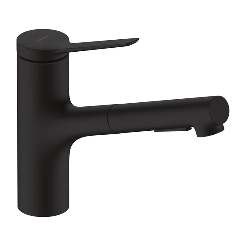 Смеситель для кухни Zesis M33 KM150 (в/ш) черный матовый Hansgrohe (74800670)