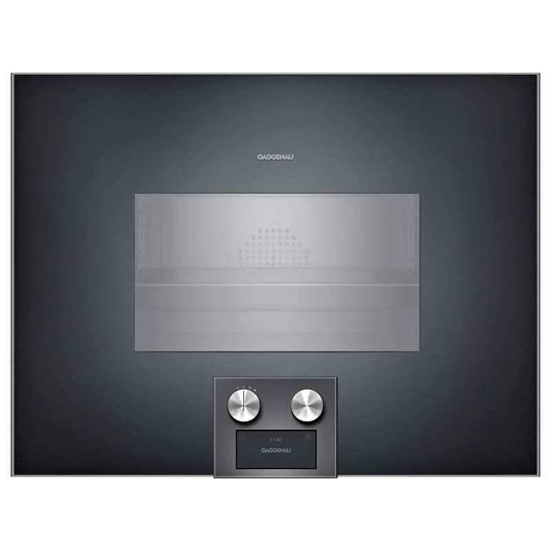 Компактна духова шафа-пароварка BS455101 ліва антрацит GAGGENAU Компактна духова шафа-пароварка BS455101 ліва антрацит GAGGENAU