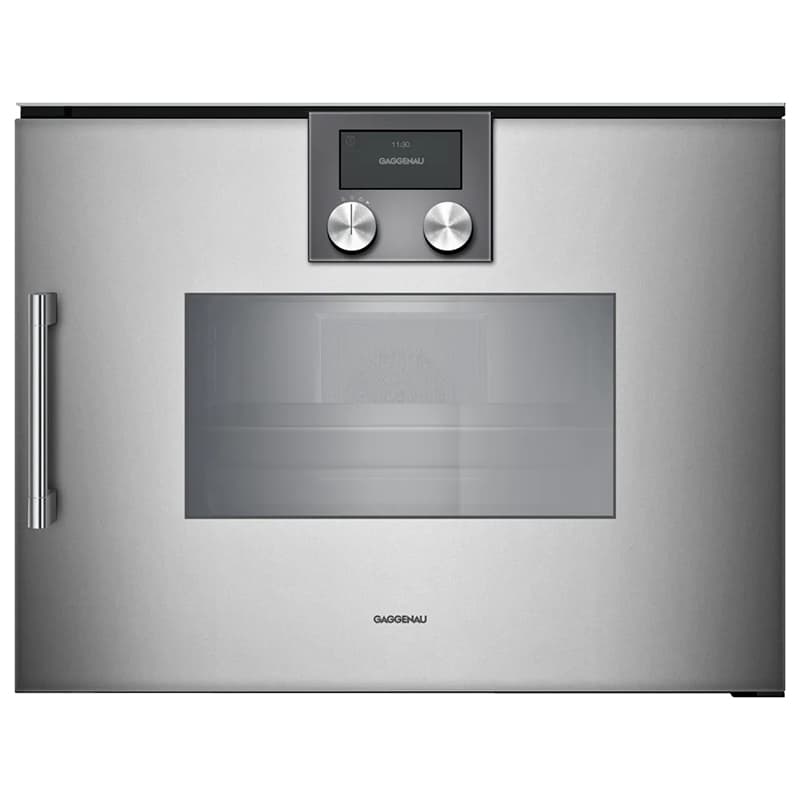 Компактна духова шафа-пароварка BSP260111 права нержавіюча сталь GAGGENAU Компактна духова шафа-пароварка BSP260111 права нержавіюча сталь GAGGENAU