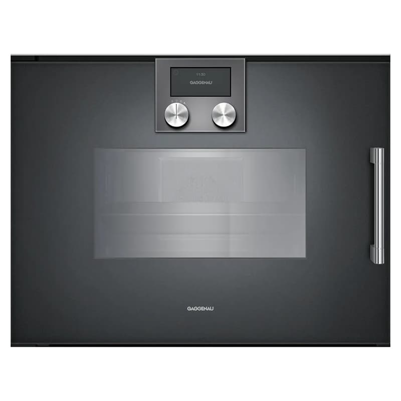 Компактна духова шафа-пароварка BSP261101 ліва антрацит GAGGENAU Компактна духова шафа-пароварка BSP261101 ліва антрацит GAGGENAU