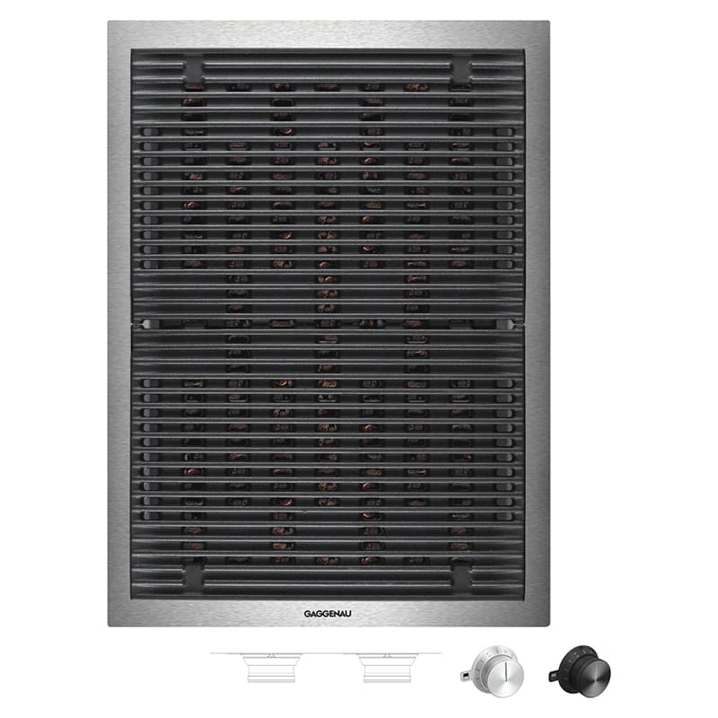 Електричний гриль VR414115 нержавіюча сталь GAGGENAU Електричний гриль VR414115 нержавіюча сталь GAGGENAU