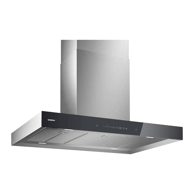 Витяжка острівна AI240191 90см. нержавіюча сталь/скло антрацит GAGGENAU Витяжка острівна AI240191 90см. нержавіюча сталь/скло антрацит GAGGENAU