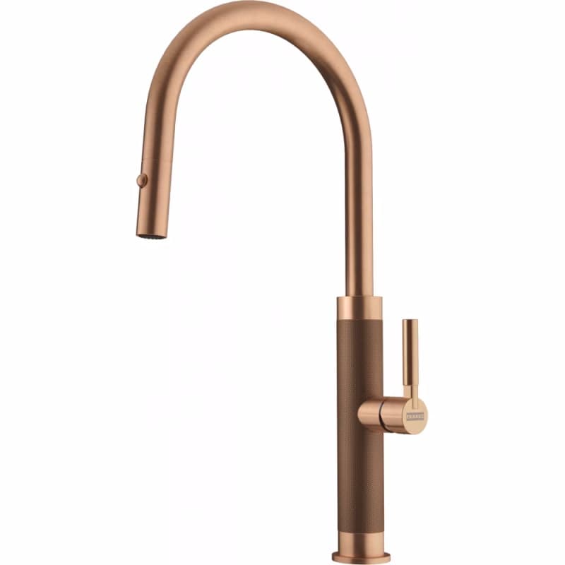 Смеситель Mythos Masterpiece Pull Out (ламинарный поток) и душем, PVD copper Franke (115.0711.557) Смеситель Mythos Masterpiece Pull Out (ламинарный поток) и душем, PVD copper Franke (115.0711.557)