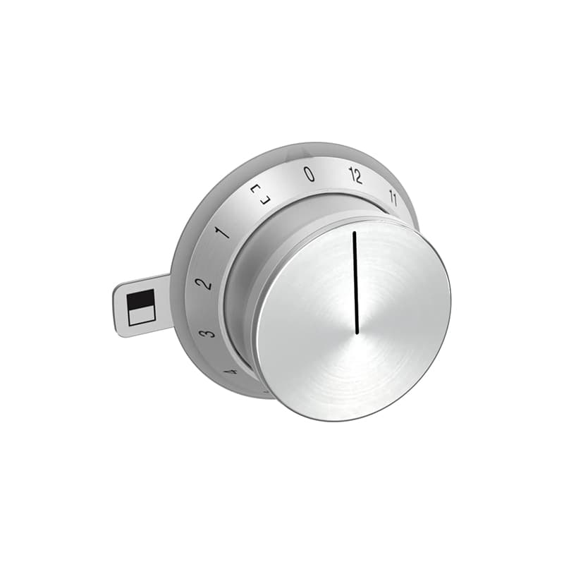 Поворотный переключатель VG 492, CKI450010 5шт. нерж. сталь GAGGENAU