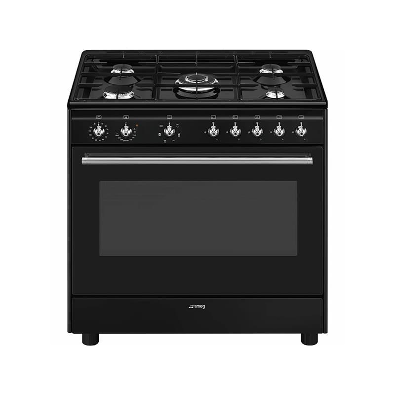 Варильний центр комбінований CX91GMBL SMEG Варильний центр комбінований CX91GMBL SMEG