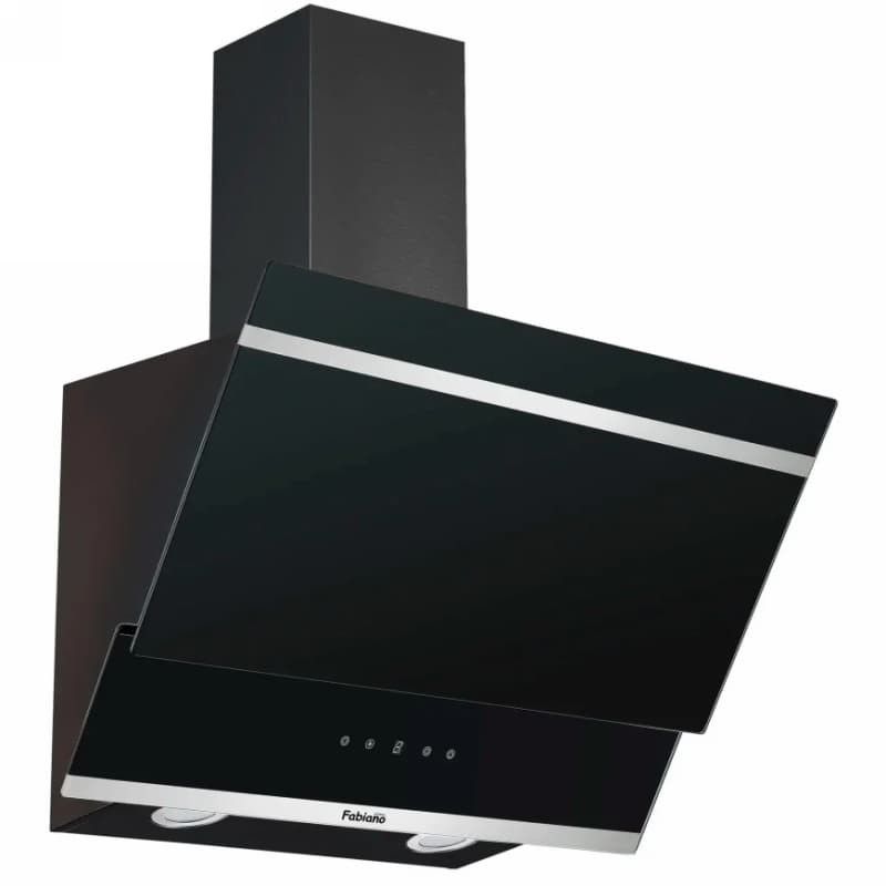 Витяжка похила Sebra 60 Silent Black Fabiano