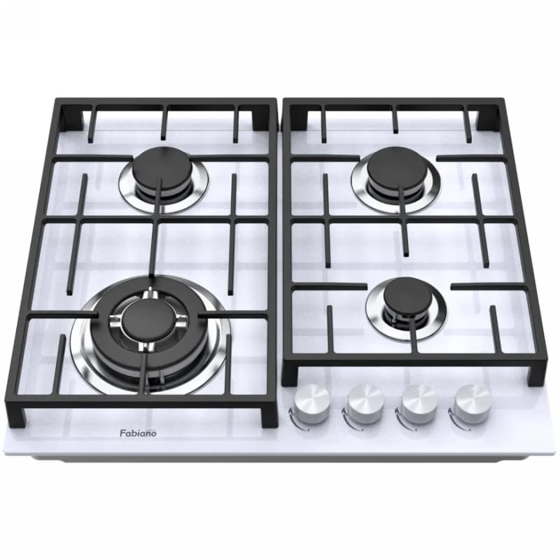 Газова варильна поверхня FHG 8244 VGHT White Glass Fabiano Газова варильна поверхня FHG 8244 VGHT White Glass Fabiano