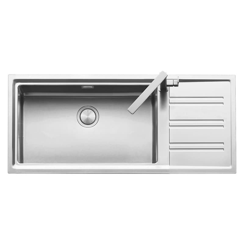 Мойка нерж. сталь EASY 116x50см 1LES121RD Barazza
