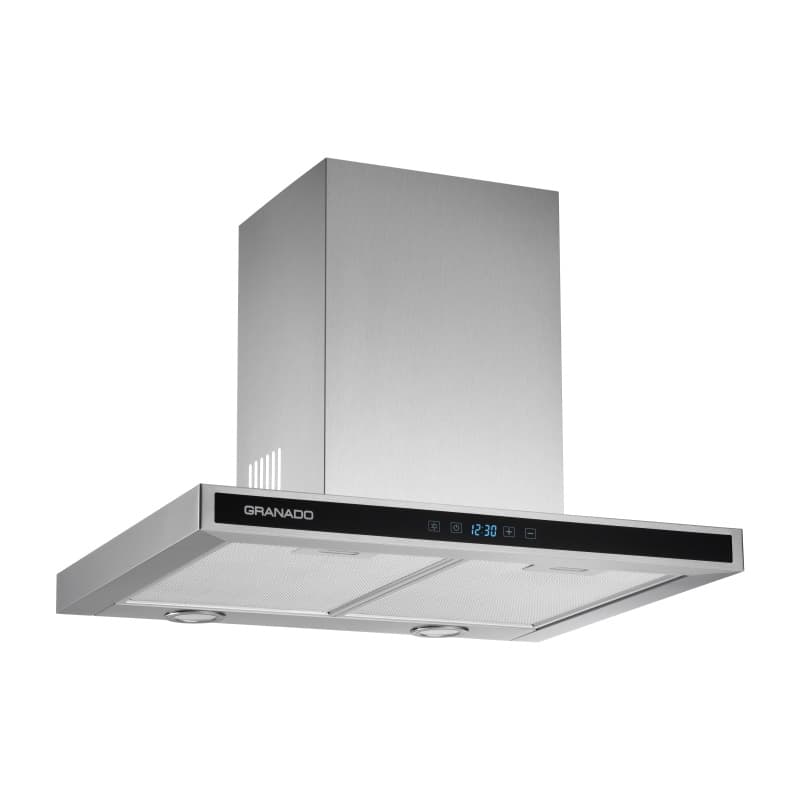 Вытяжка Alcoba 1614-1200 inox black glass GRANADO