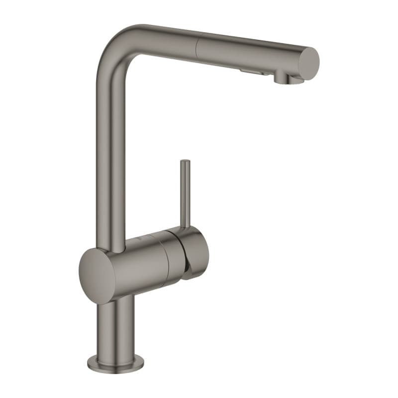 Змішувач Minta, матовий графіт Grohe (30274AL0)