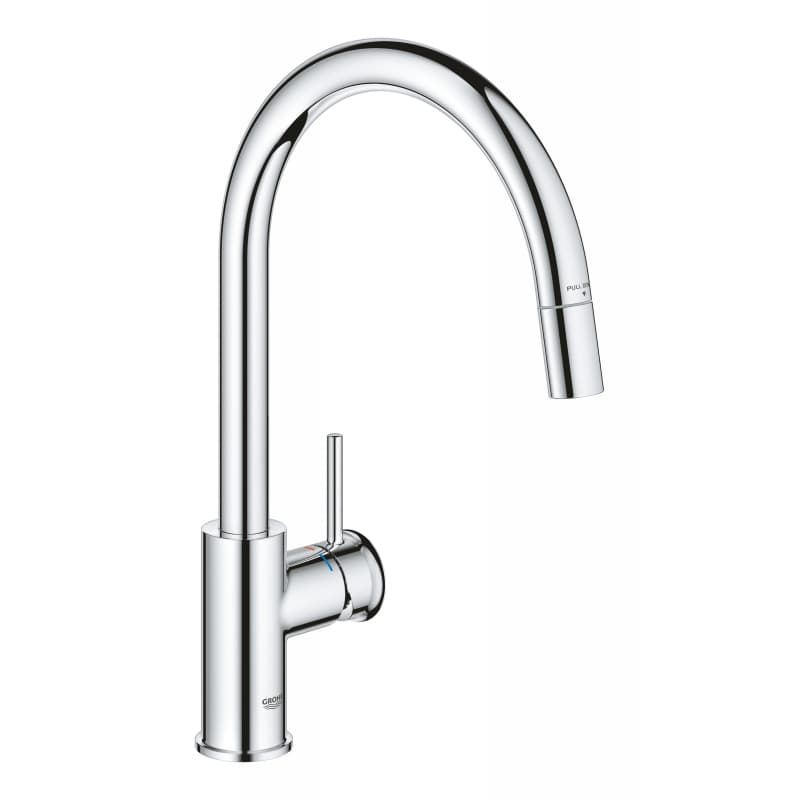 Смеситель BauClassic, хром Grohe (30573000) Смеситель BauClassic, хром Grohe (30573000)