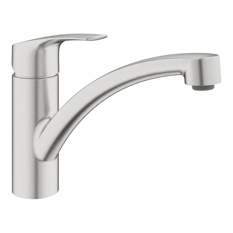 Смеситель Via, супер сталь Grohe (30465DC0) Смеситель Via, супер сталь Grohe (30465DC0)