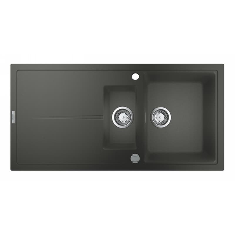 Мойка кухонная K400, гранит, прямоуголь., с крылом, 1000x500x205мм, серый гранит Grohe (31642AT0)