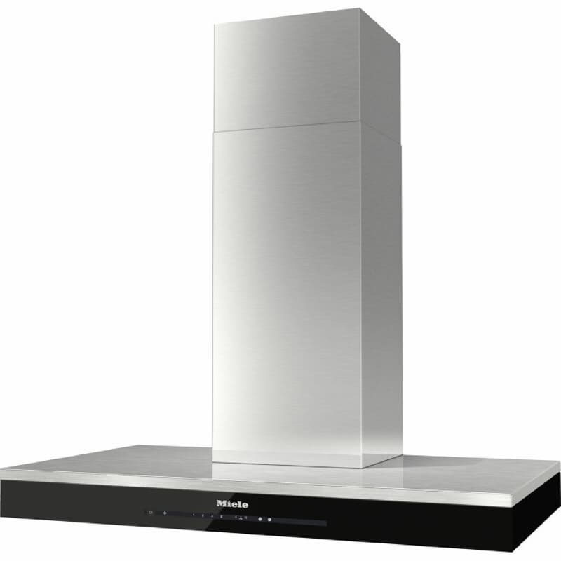 Вытяжка пристенная DA 6698 W CleanSteel Miele