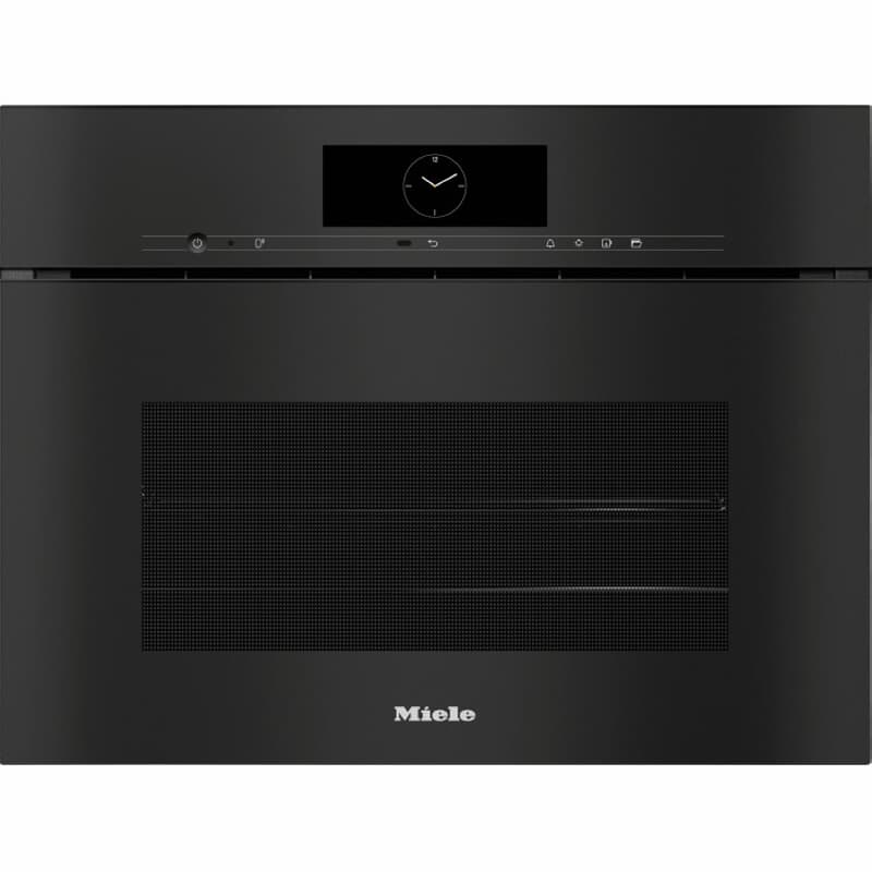 Паровый шкаф компактный DGC 7840 HCX Pro черный обсидиан Miele Паровый шкаф компактный DGC 7840 HCX Pro черный обсидиан Miele