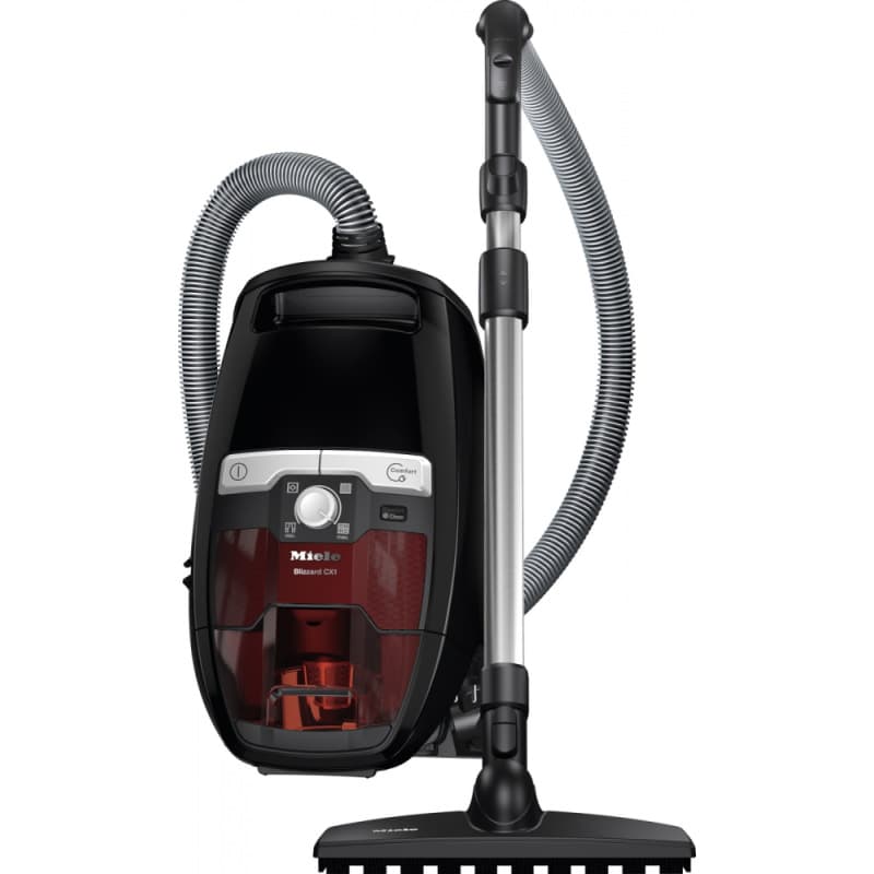 Безмешковый пылесос SKRF3 Blizzard Red Edition черный обсидиан Miele