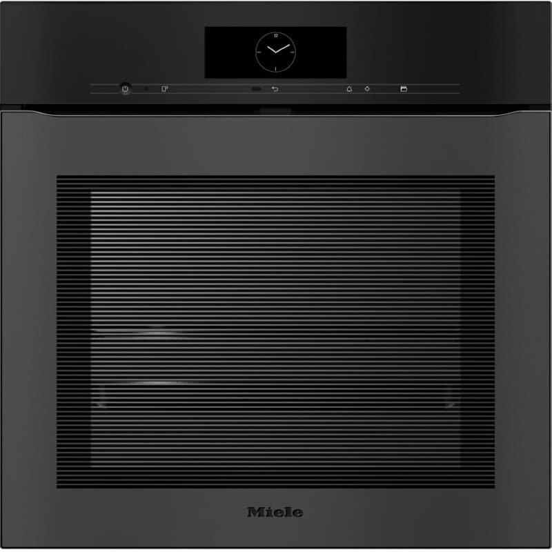 Вбудовувана духова шафа 60 см H 7860 BPX чорний обсидіан матовий Miele