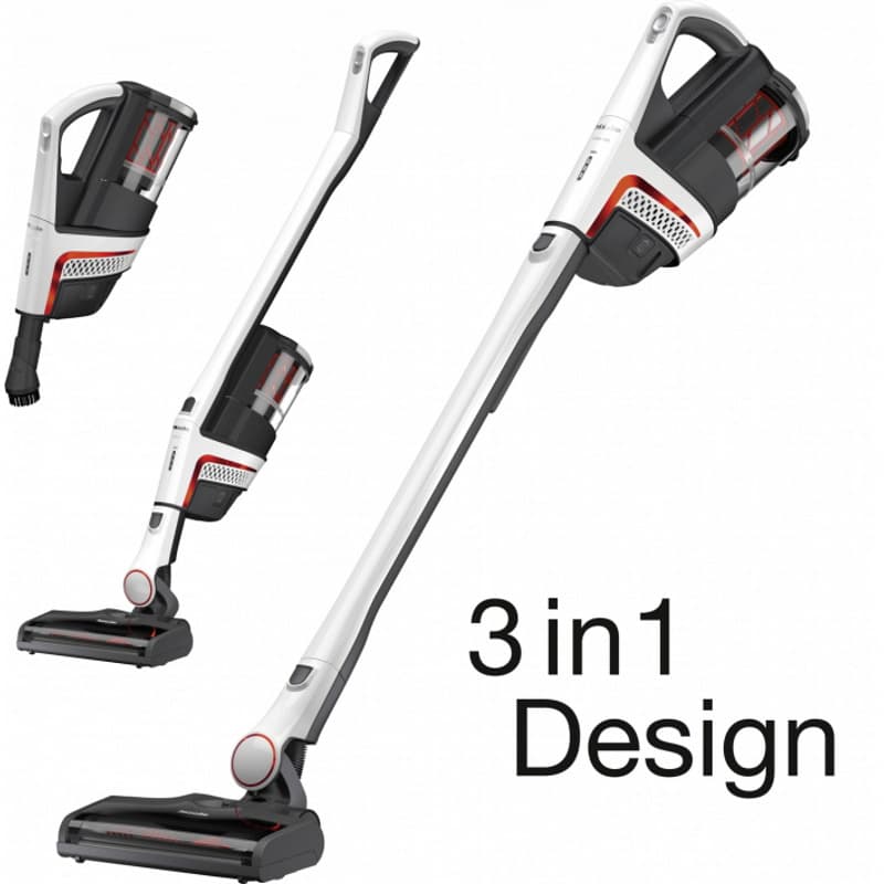 Аккумуляторный пылесос SMUL1 01 TRIFLEX HX1 белый лотос/красный Miele Аккумуляторный пылесос SMUL1 01 TRIFLEX HX1 белый лотос/красный Miele