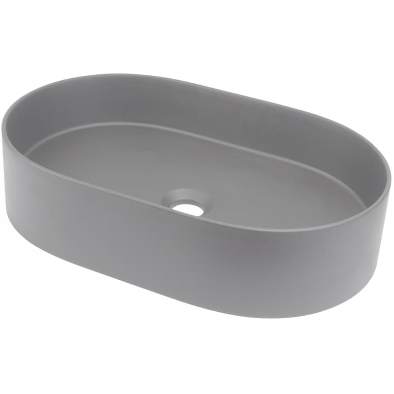 Раковина Silia, гранит, овальная, без крыла, 350х550х105мм, серый Deante (CQS_SU6S) Раковина Silia, гранит, овальная, без крыла, 350х550х105мм, серый Deante (CQS_SU6S)
