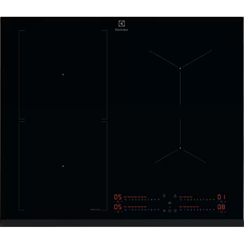 Варочная поверхность индукционная EIV64453 (60см) Hob2Hood черный Electrolux Варочная поверхность индукционная EIV64453 (60см) Hob2Hood черный Electrolux