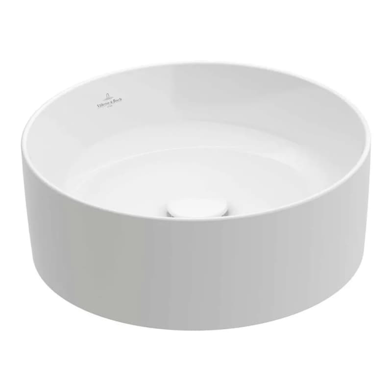 Умивальник на стільницю Collaro d40, CeramicPlus, White Stone Villeroy & Boch (4A1840RW)