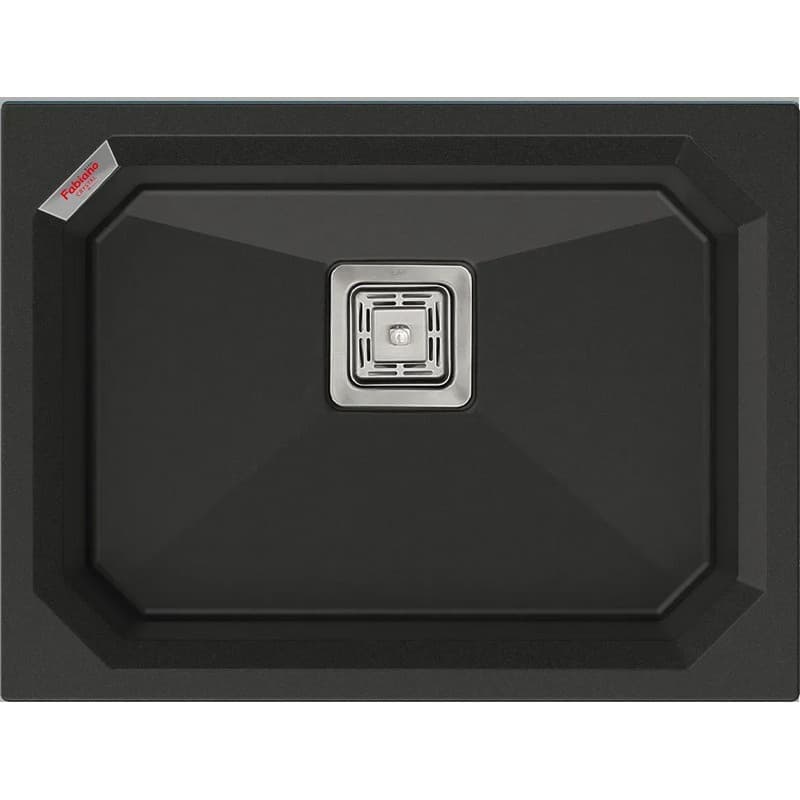 Мийка граніт Crystal 61x46 Antracit Fabiano Мийка граніт Crystal 61x46 Antracit Fabiano