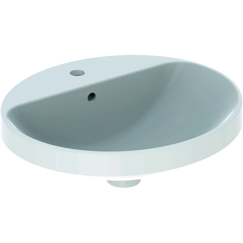 Умывальник накладной VariForm 50х45 см, белый Geberit {500.713.01.2) Умывальник накладной VariForm 50х45 см, белый Geberit {500.713.01.2)