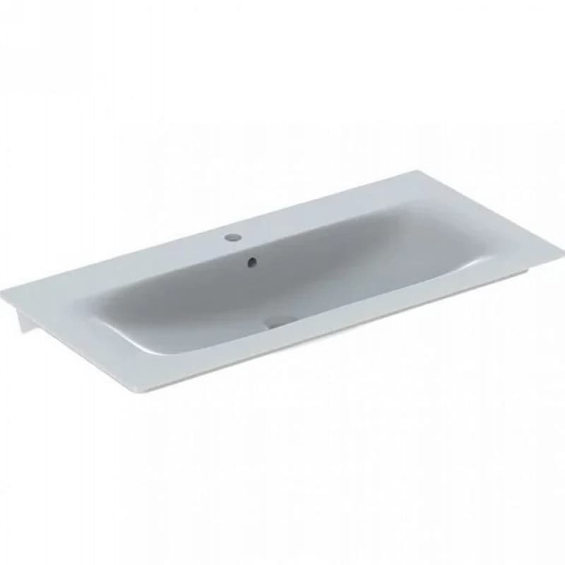 Умивальник накладний Selnova Square 100х48 см, білий Geberit (500.997.00.1)