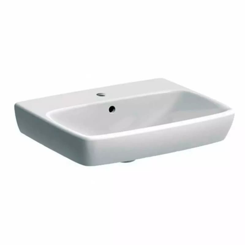 Умывальник подвесной Selnova Square 60х46 см, белый Geberit {500.300.01.7) Умывальник подвесной Selnova Square 60х46 см, белый Geberit {500.300.01.7)