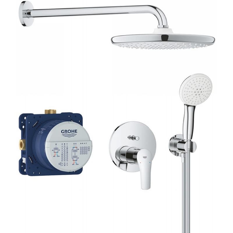 Душова система прихованого монтажу Eurosmart з Tempesta 250, хром Grohe (25288000) Душова система прихованого монтажу Eurosmart з Tempesta 250, хром Grohe (25288000)