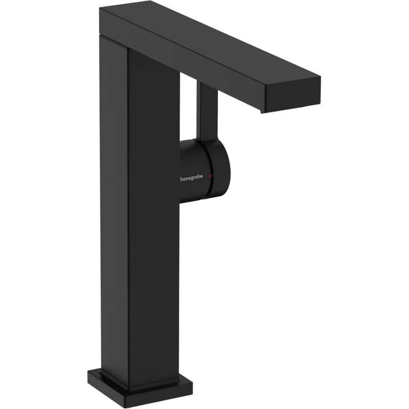 Змішувач Tecturis E 210 Fine CoolStart для умивальника з поворотним виливом Matt Black Hansgrohe (73060670)
