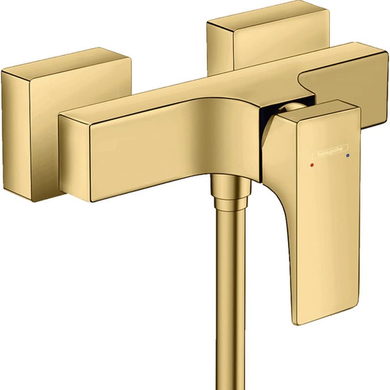 Змішувач для душу Metropol Polished Gold Optic Hansgrohe (32560990) Змішувач для душу Metropol Polished Gold Optic Hansgrohe (32560990)