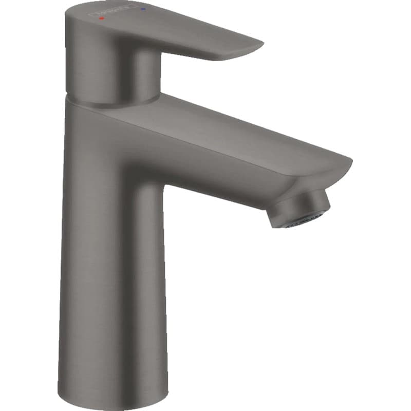 Змішувач для умивальника Talis E 110 з донним клапаном pop-up Brushed Black Chrome Hansgrohe (71710340)