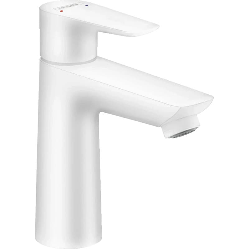 Змішувач для умивальника Talis E 110 з донним клапаном pop-up Matt White Hansgrohe (71710700) Змішувач для умивальника Talis E 110 з донним клапаном pop-up Matt White Hansgrohe (71710700)