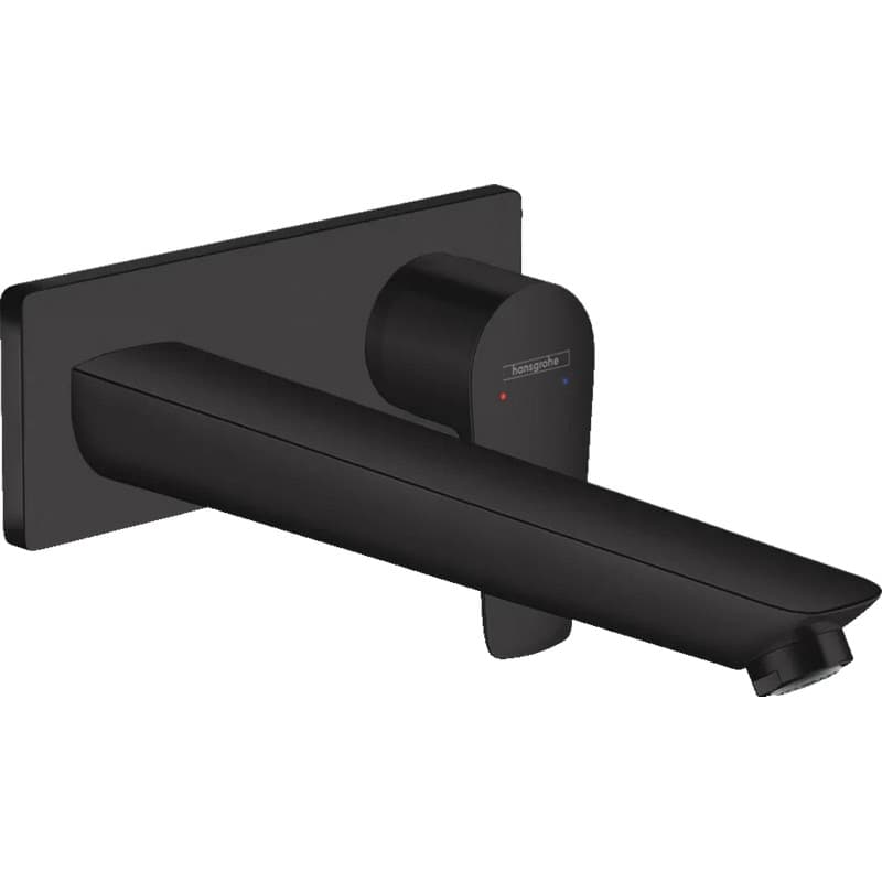 Змішувач для умивальника настінний Talis E 225 мм Matt Black Hansgrohe (71734670) Змішувач для умивальника настінний Talis E 225 мм Matt Black Hansgrohe (71734670)