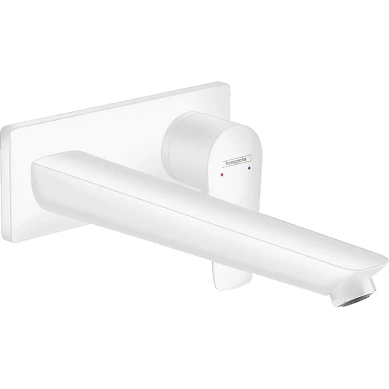 Змішувач для умивальника настінний Talis E 225 мм Matt White Hansgrohe (71734700) Змішувач для умивальника настінний Talis E 225 мм Matt White Hansgrohe (71734700)