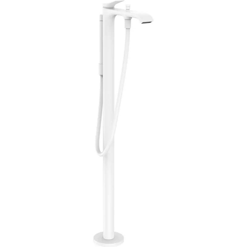 Смеситель для ванны Vivenis напольный, Matt White Hansgrohe (75445700) Смеситель для ванны Vivenis напольный, Matt White Hansgrohe (75445700)